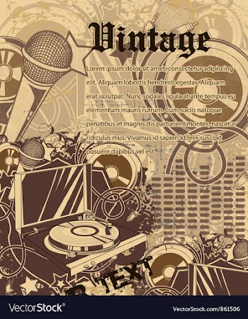 Concert poster vector image