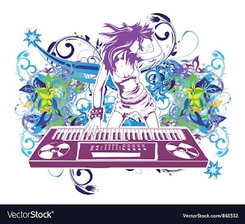 Concert poster vector image