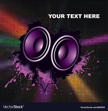 Concert poster vector image
