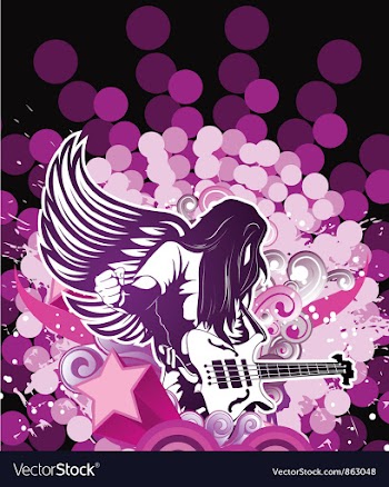 Concert poster vector image