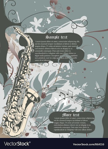 Concert poster vector image