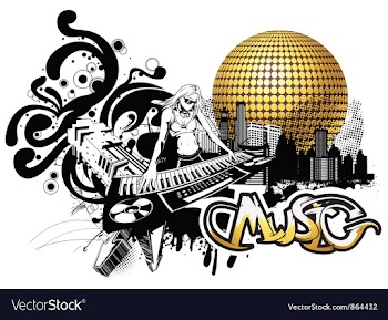 Concert poster vector image