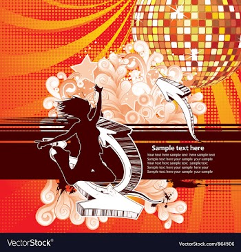 Concert poster vector image