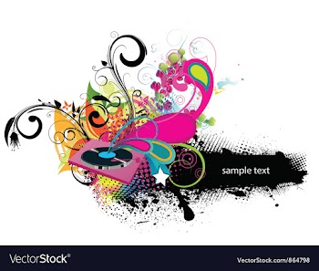 Concert poster vector image