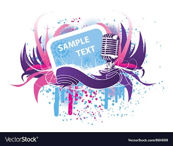 Concert poster vector image
