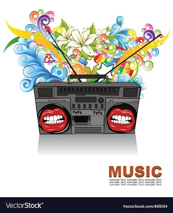 Concert poster vector image