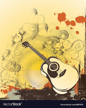 Concert poster vector image