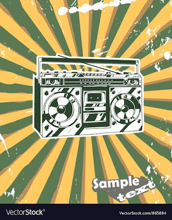 Concert poster vector image