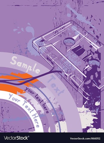 Concert poster vector image