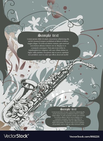 Concert poster vector image