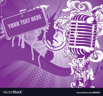 Concert poster vector image