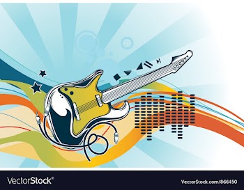 Concert poster vector image