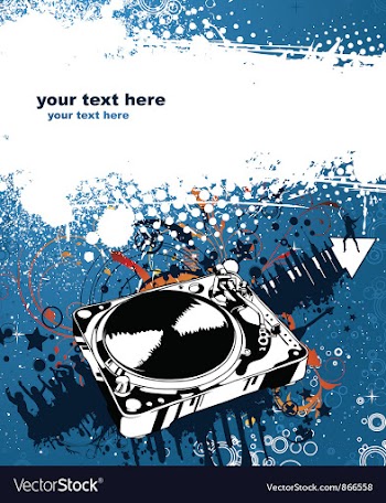 Concert poster vector image