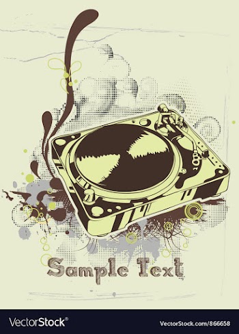 Concert poster vector image