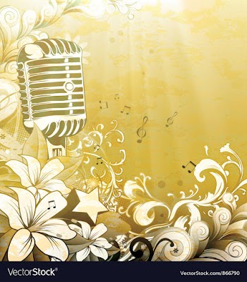 Concert poster vector image