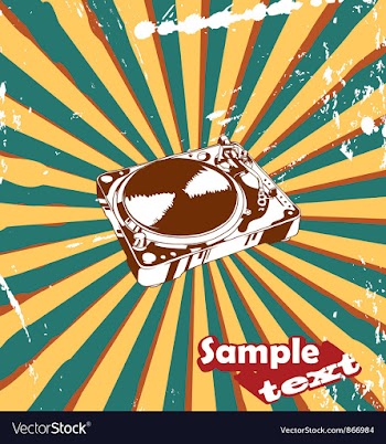 Concert poster vector image