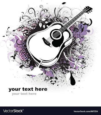 Concert poster vector image
