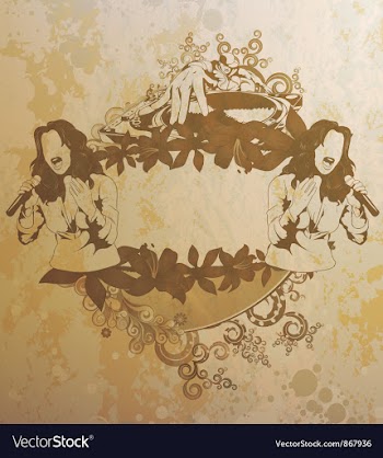 Concert poster vector image
