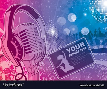 Concert poster vector image