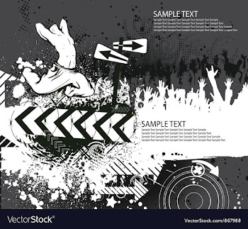 Concert poster vector image