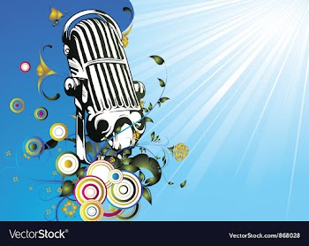 Concert poster vector image