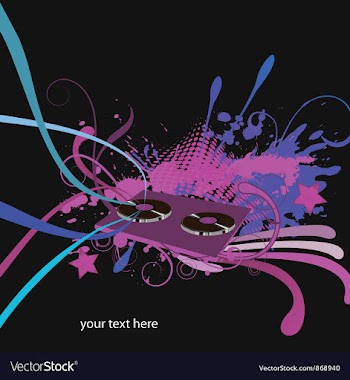 Concert poster vector image