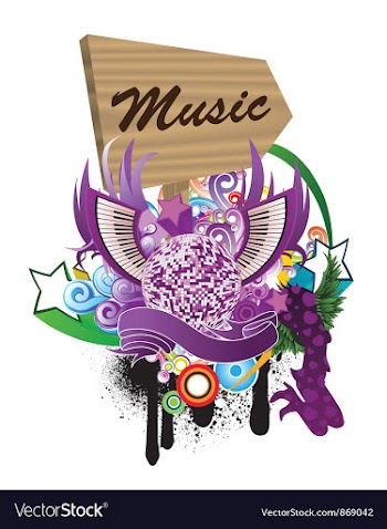 Concert poster vector image