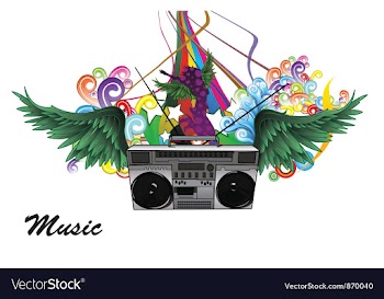 Concert poster vector image