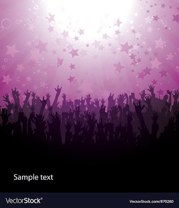 Concert poster vector image