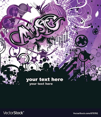 Concert poster vector image