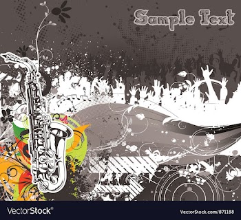 Concert poster vector image