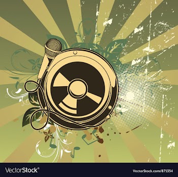 Concert poster vector image