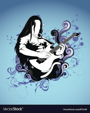 Concert poster vector image