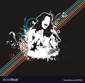 Concert poster vector image