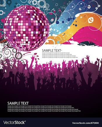 Concert poster vector image