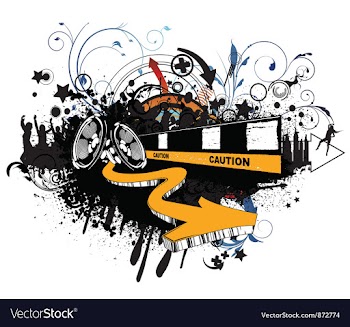 Concert poster vector image