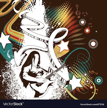 Concert poster vector image