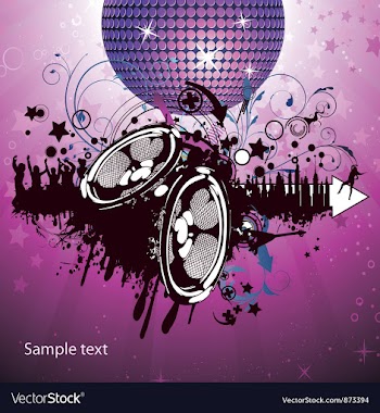 Concert poster vector image
