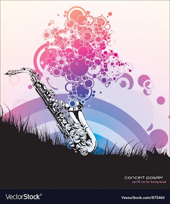 Concert poster vector image