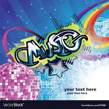 Concert poster vector image
