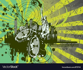 Concert poster vector image