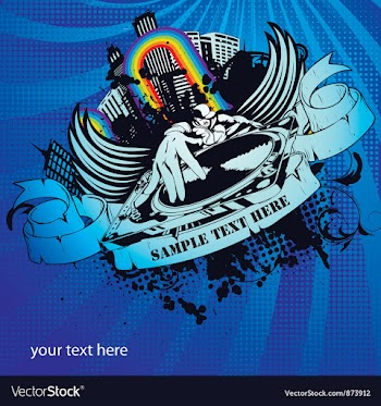 Concert poster vector image