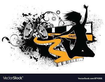 Concert poster vector image