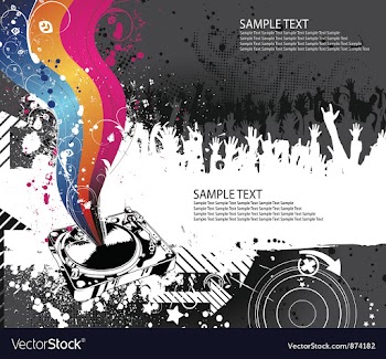 Concert poster vector image
