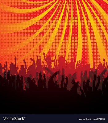 Concert poster vector image
