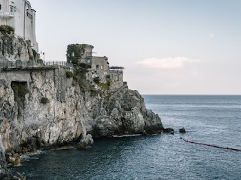 Concrete Building By The Sea