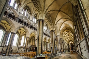 Concrete Cathedral Ceiling