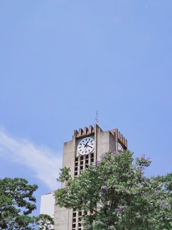 Concrete Clock Tower