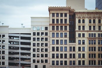 concrete highrise building