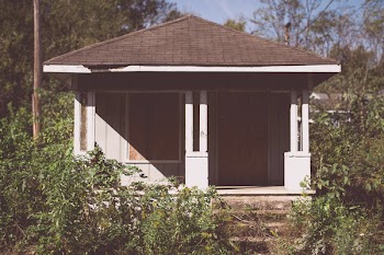 Concrete House Surrounded By Green Plants 